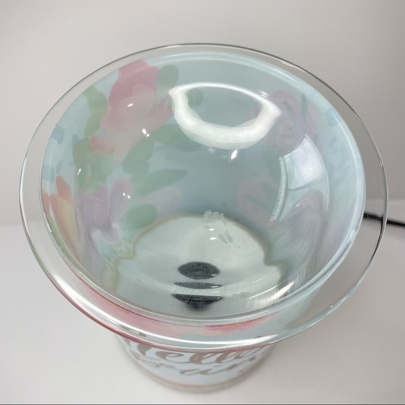 SCENTSY Electric Wax Warmer - Hello Spring - 2 pc - Narrow Cement Base Included - Picture 3 of 7